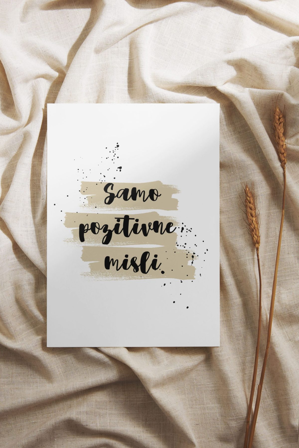 grafika pozitivne misli