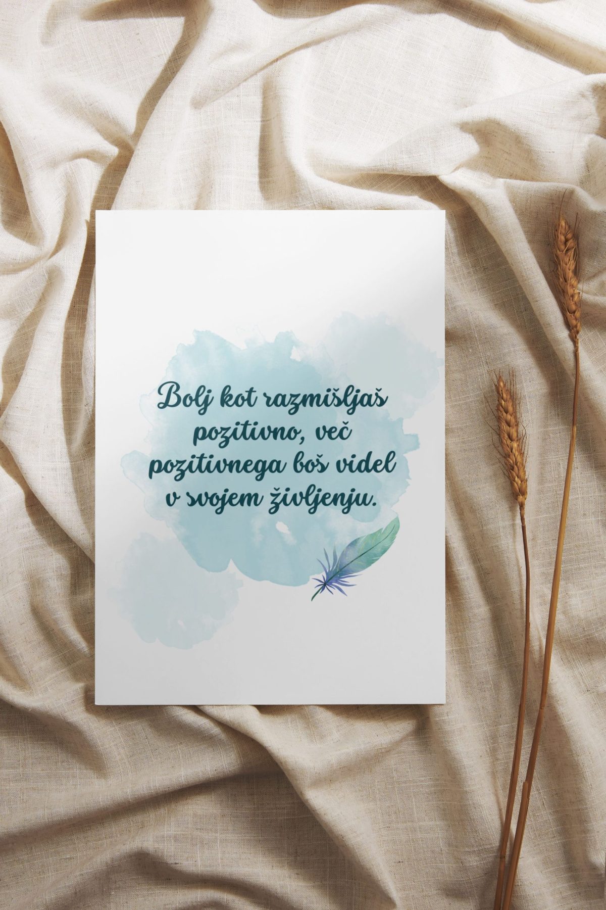 grafika pozitivne misli